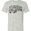 White Marble Unisex Poly-Cotton Short-Sleeve T-Shirt Thumbnail