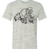 White Marble Unisex Poly-Cotton Short-Sleeve T-Shirt Thumbnail