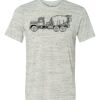 White Marble Unisex Poly-Cotton Short-Sleeve T-Shirt Thumbnail
