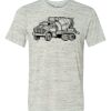 White Marble Unisex Poly-Cotton Short-Sleeve T-Shirt Thumbnail