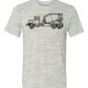White Marble Unisex Poly-Cotton Short-Sleeve T-Shirt Thumbnail