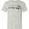 White Marble Unisex Poly-Cotton Short-Sleeve T-Shirt Thumbnail