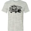 White Marble Unisex Poly-Cotton Short-Sleeve T-Shirt Thumbnail