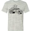 White Marble Unisex Poly-Cotton Short-Sleeve T-Shirt Thumbnail