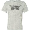 White Marble Unisex Poly-Cotton Short-Sleeve T-Shirt Thumbnail