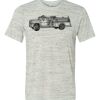 White Marble Unisex Poly-Cotton Short-Sleeve T-Shirt Thumbnail