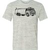 White Marble Unisex Poly-Cotton Short-Sleeve T-Shirt Thumbnail