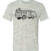 White Marble Unisex Poly-Cotton Short-Sleeve T-Shirt Thumbnail