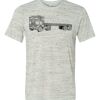 White Marble Unisex Poly-Cotton Short-Sleeve T-Shirt Thumbnail