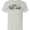 White Marble Unisex Poly-Cotton Short-Sleeve T-Shirt Thumbnail