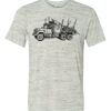White Marble Unisex Poly-Cotton Short-Sleeve T-Shirt Thumbnail