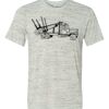 White Marble Unisex Poly-Cotton Short-Sleeve T-Shirt Thumbnail
