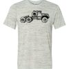 White Marble Unisex Poly-Cotton Short-Sleeve T-Shirt Thumbnail