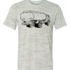 White Marble Unisex Poly-Cotton Short-Sleeve T-Shirt Thumbnail