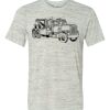 White Marble Unisex Poly-Cotton Short-Sleeve T-Shirt Thumbnail