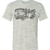 White Marble Unisex Poly-Cotton Short-Sleeve T-Shirt Thumbnail
