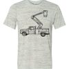 White Marble Unisex Poly-Cotton Short-Sleeve T-Shirt Thumbnail