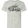 White Marble Unisex Poly-Cotton Short-Sleeve T-Shirt Thumbnail