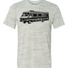 White Marble Unisex Poly-Cotton Short-Sleeve T-Shirt Thumbnail