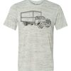 White Marble Unisex Poly-Cotton Short-Sleeve T-Shirt Thumbnail
