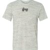 White Marble Unisex Poly-Cotton Short-Sleeve T-Shirt Thumbnail