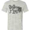 White Marble Unisex Poly-Cotton Short-Sleeve T-Shirt Thumbnail