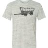 White Marble Unisex Poly-Cotton Short-Sleeve T-Shirt Thumbnail