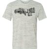 White Marble Unisex Poly-Cotton Short-Sleeve T-Shirt Thumbnail