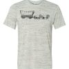 White Marble Unisex Poly-Cotton Short-Sleeve T-Shirt Thumbnail