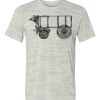 White Marble Unisex Poly-Cotton Short-Sleeve T-Shirt Thumbnail