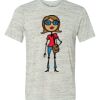 White Marble Unisex Poly-Cotton Short-Sleeve T-Shirt Thumbnail