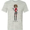 White Marble Unisex Poly-Cotton Short-Sleeve T-Shirt Thumbnail