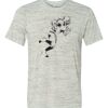 White Marble Unisex Poly-Cotton Short-Sleeve T-Shirt Thumbnail