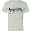 White Marble Unisex Poly-Cotton Short-Sleeve T-Shirt Thumbnail