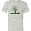 White Marble Unisex Poly-Cotton Short-Sleeve T-Shirt Thumbnail