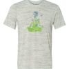 White Marble Unisex Poly-Cotton Short-Sleeve T-Shirt Thumbnail