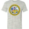 White Marble Unisex Poly-Cotton Short-Sleeve T-Shirt Thumbnail