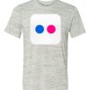 White Marble Unisex Poly-Cotton Short-Sleeve T-Shirt Thumbnail
