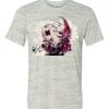 White Marble Unisex Poly-Cotton Short-Sleeve T-Shirt Thumbnail