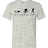 White Marble Unisex Poly-Cotton Short-Sleeve T-Shirt Thumbnail