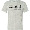 White Marble Unisex Poly-Cotton Short-Sleeve T-Shirt Thumbnail