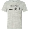 White Marble Unisex Poly-Cotton Short-Sleeve T-Shirt Thumbnail