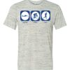 White Marble Unisex Poly-Cotton Short-Sleeve T-Shirt Thumbnail