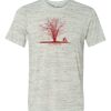 White Marble Unisex Poly-Cotton Short-Sleeve T-Shirt Thumbnail