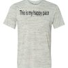 White Marble Unisex Poly-Cotton Short-Sleeve T-Shirt Thumbnail