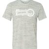 White Marble Unisex Poly-Cotton Short-Sleeve T-Shirt Thumbnail