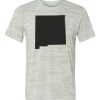 White Marble Unisex Poly-Cotton Short-Sleeve T-Shirt Thumbnail