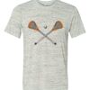 White Marble Unisex Poly-Cotton Short-Sleeve T-Shirt Thumbnail