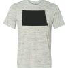 White Marble Unisex Poly-Cotton Short-Sleeve T-Shirt Thumbnail