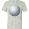White Marble Unisex Poly-Cotton Short-Sleeve T-Shirt Thumbnail